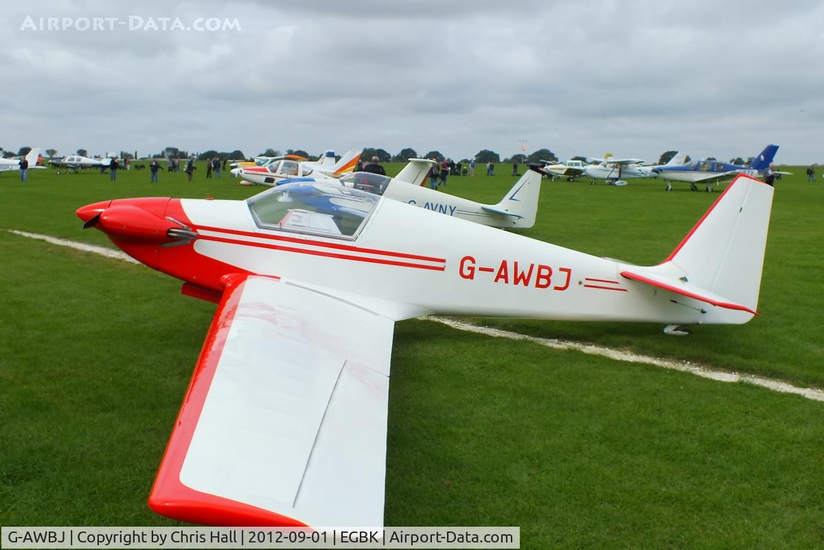 G-AWBJ, 1968 Sportavia-Putzer Fournier RF-4D C/N 4055, at the LAA Rally 2012, Sywell