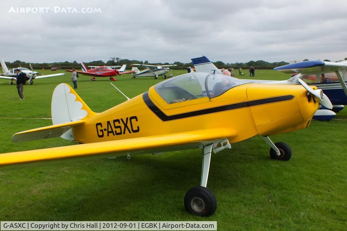 G-ASXC, 1951 SIPA 903 C/N 8, at the LAA Rally 2012, Sywell