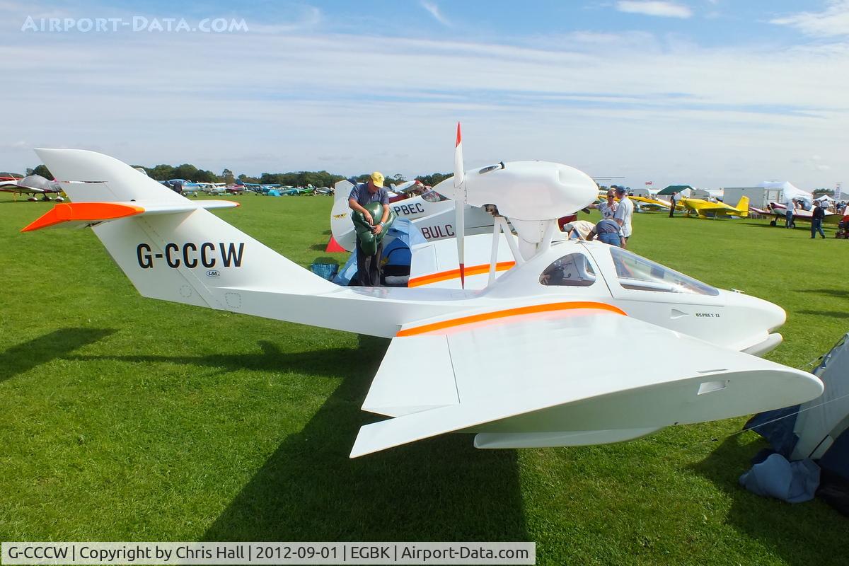 G-CCCW, 2004 Pereira Osprey II C/N PFA 070-13408, at the LAA Rally 2012, Sywell