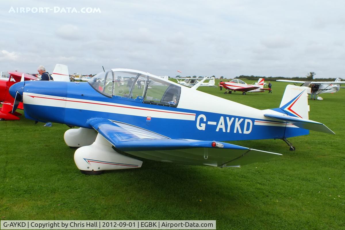 G-AYKD, 1962 Jodel DR-1050 Ambassadeur C/N 351, at the LAA Rally 2012, Sywell