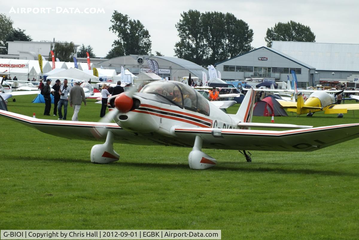 G-BIOI, 1964 SAN Jodel DR-1050M Excellence C/N 477, at the LAA Rally 2012, Sywell