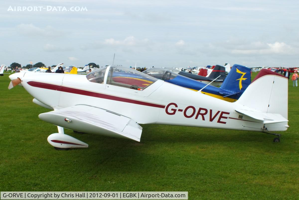 G-ORVE, 1994 Vans RV-6 C/N 21710, at the LAA Rally 2012, Sywell