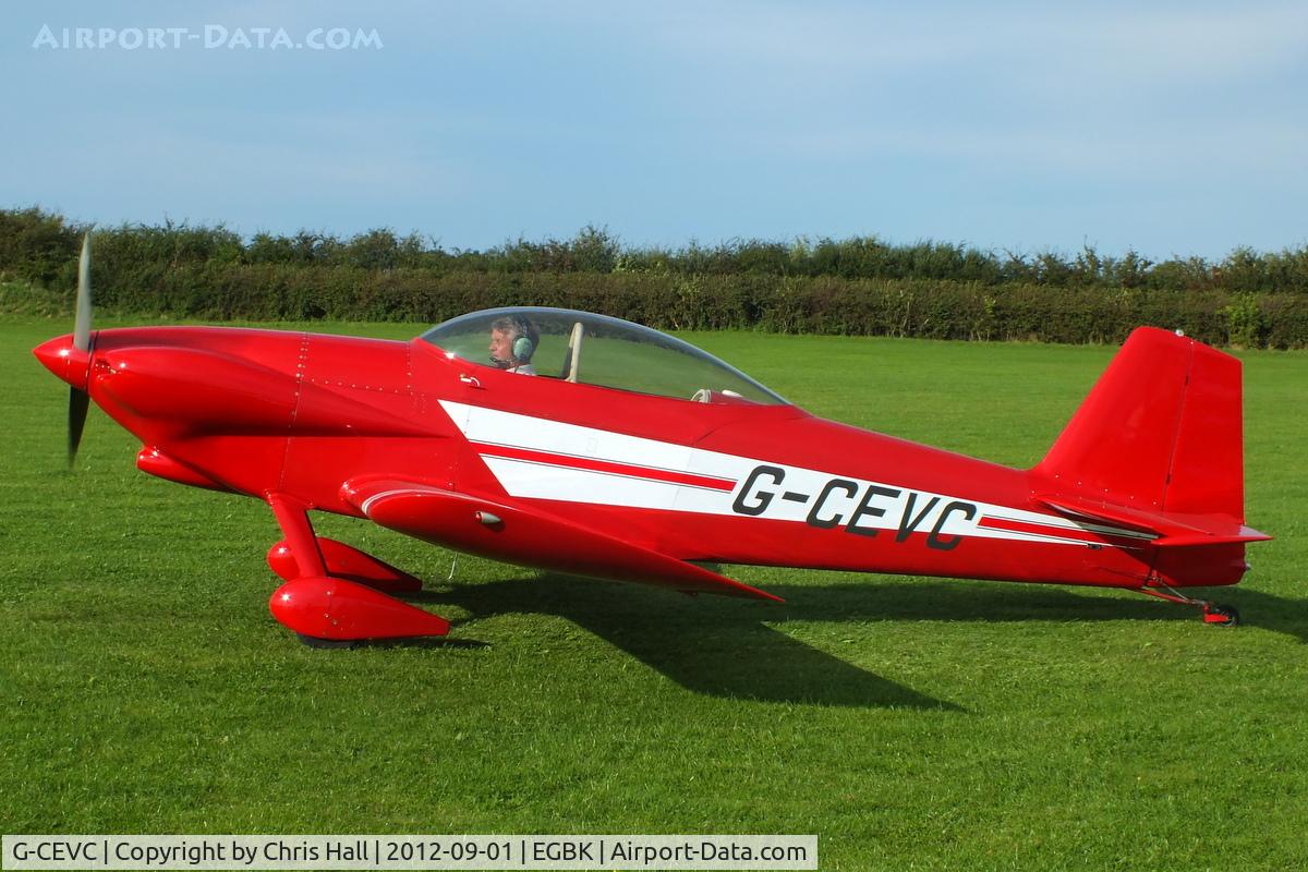 G-CEVC, 2007 Vans RV-4 C/N 2726, at the LAA Rally 2012, Sywell