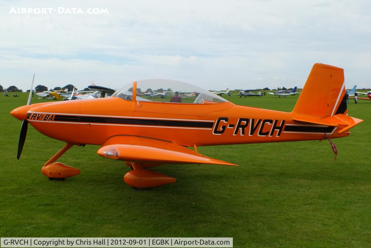 G-RVCH, 2009 Vans RV-8A C/N PFA 303-14116, at the LAA Rally 2012, Sywell