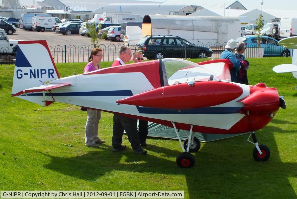 G-NIPR, 1967 Slingsby T-66 Nipper 3 C/N S108, at the LAA Rally 2012, Sywell