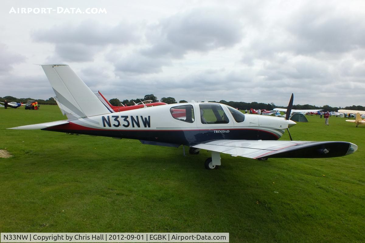 N33NW, 1990 Socata TB-20 Trinidad C/N 1073, at the LAA Rally 2012, Sywell