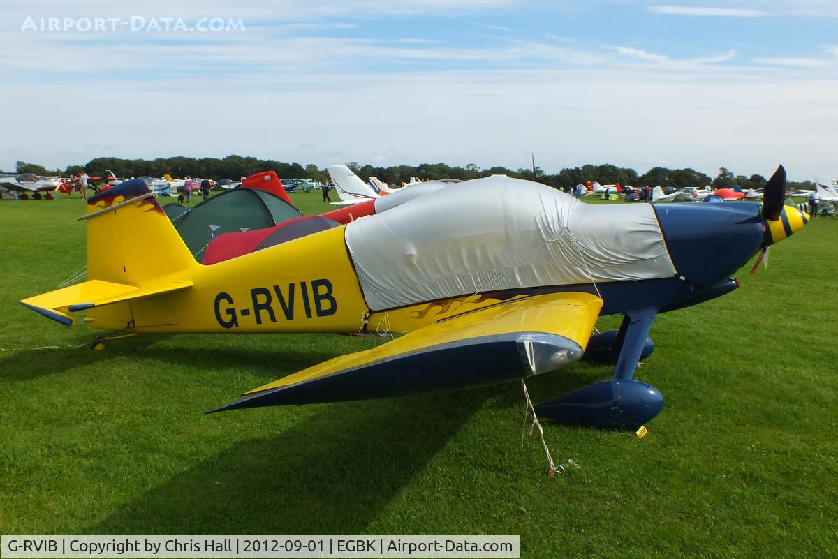 G-RVIB, 2002 Vans RV-6 C/N PFA 181A-13220, at the LAA Rally 2012, Sywell