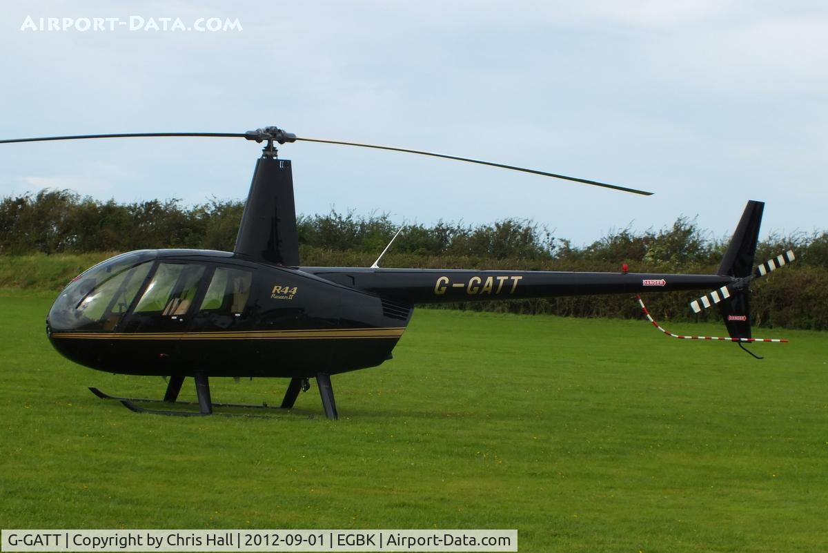 G-GATT, 2004 Robinson R44 Raven II C/N 10531, at the LAA Rally 2012, Sywell