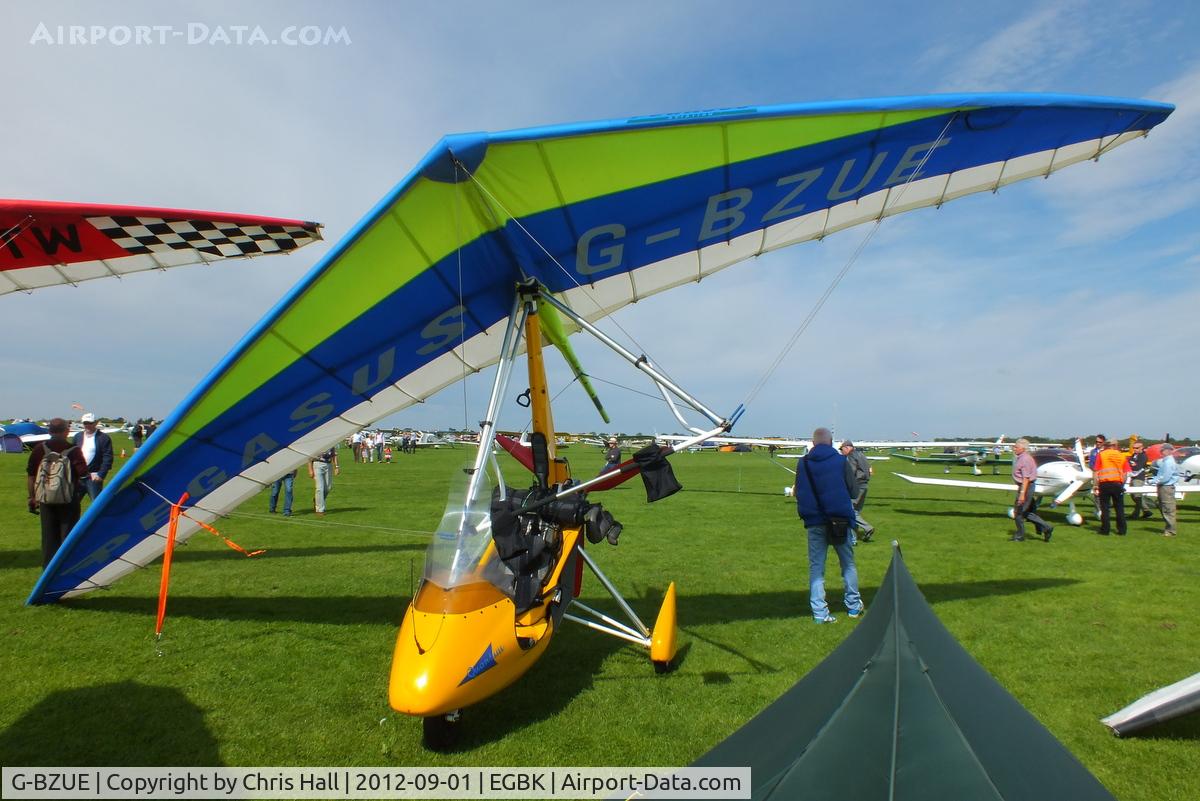 G-BZUE, 2001 Pegasus Quantum 15 C/N 7800, at the LAA Rally 2012, Sywell