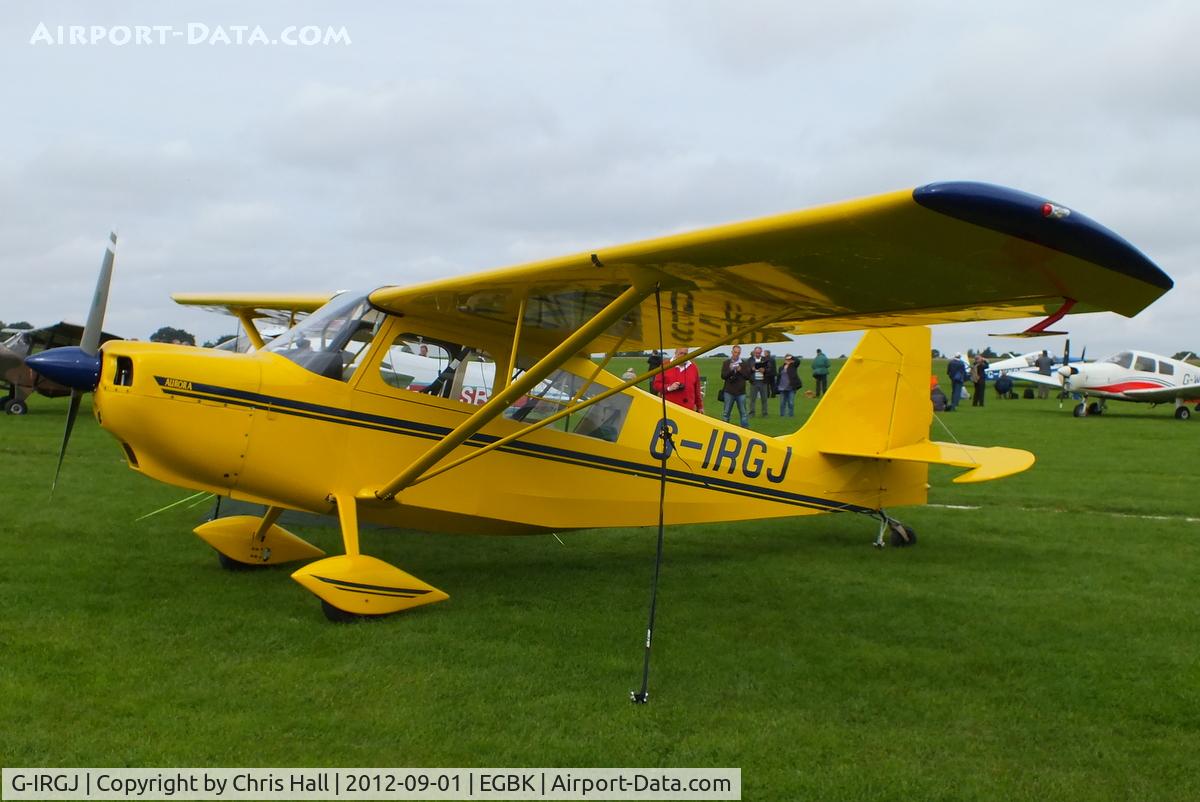 G-IRGJ, 2008 Champion 7ECA Explorer Citabria C/N 1401-2008, at the LAA Rally 2012, Sywell