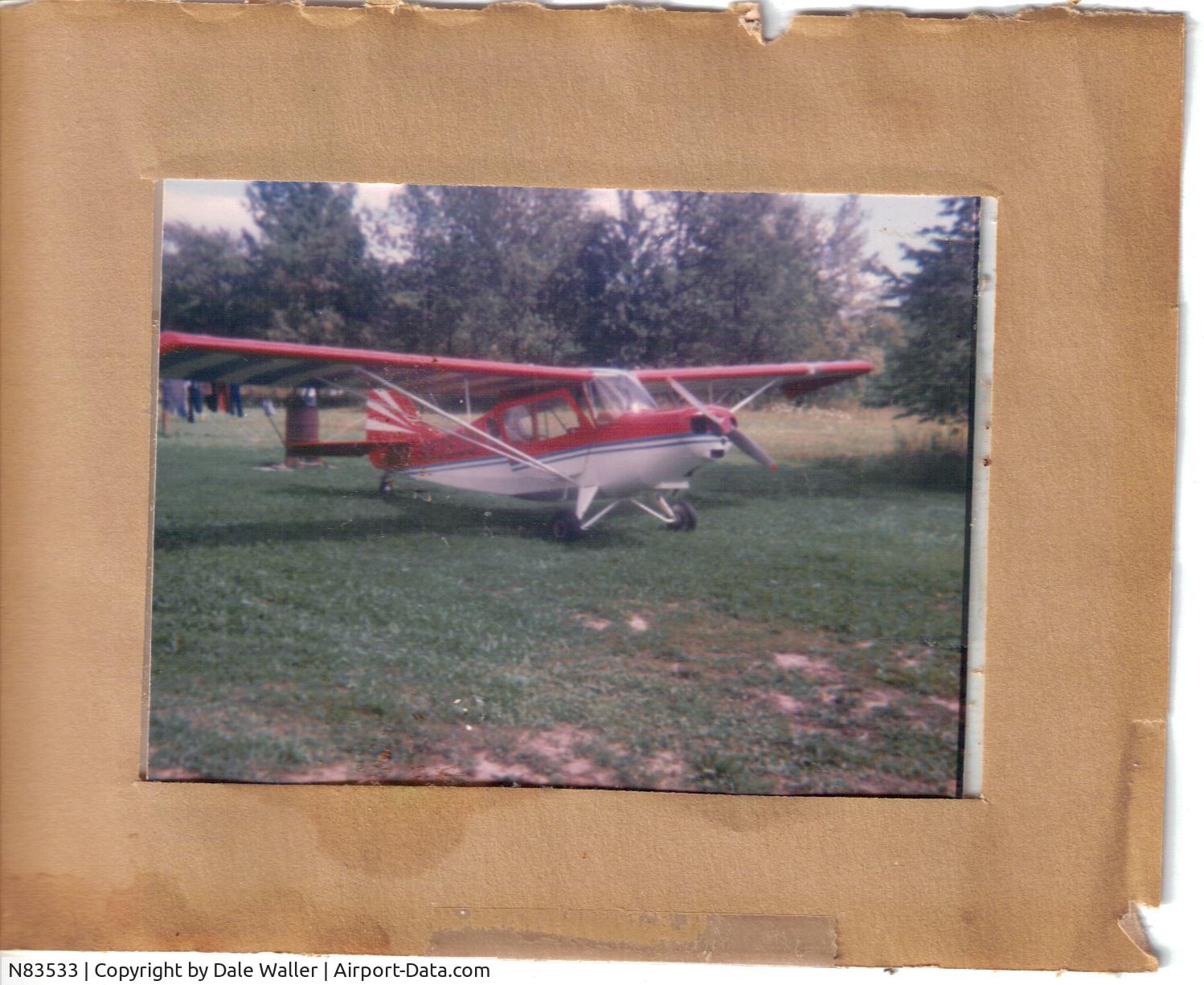 N83533, 1946 Aeronca 7AC Champion C/N 7AC-2209, This is the last airplane my dad owned. This pic was taken in the mid 1980's.