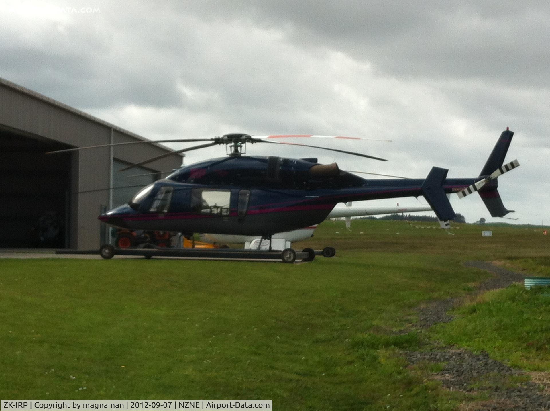 ZK-IRP, Bell 427 C/N 56078, Just pushed out into the spring sunshine.