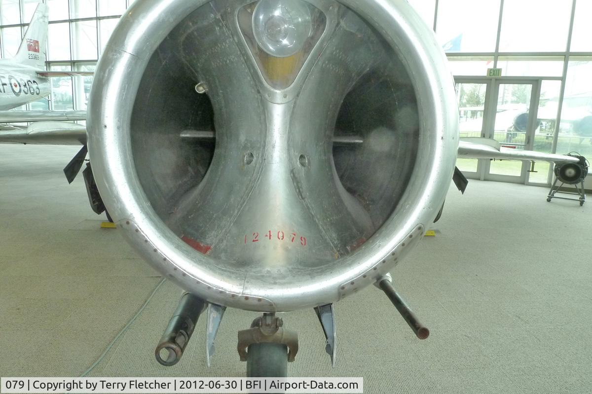 079, Mikoyan-Gurevich MiG-15bis C/N 124079, Mikoyan-Gurevich MiG 15bis, c/n: 124079 in Seattle Museum of Flight