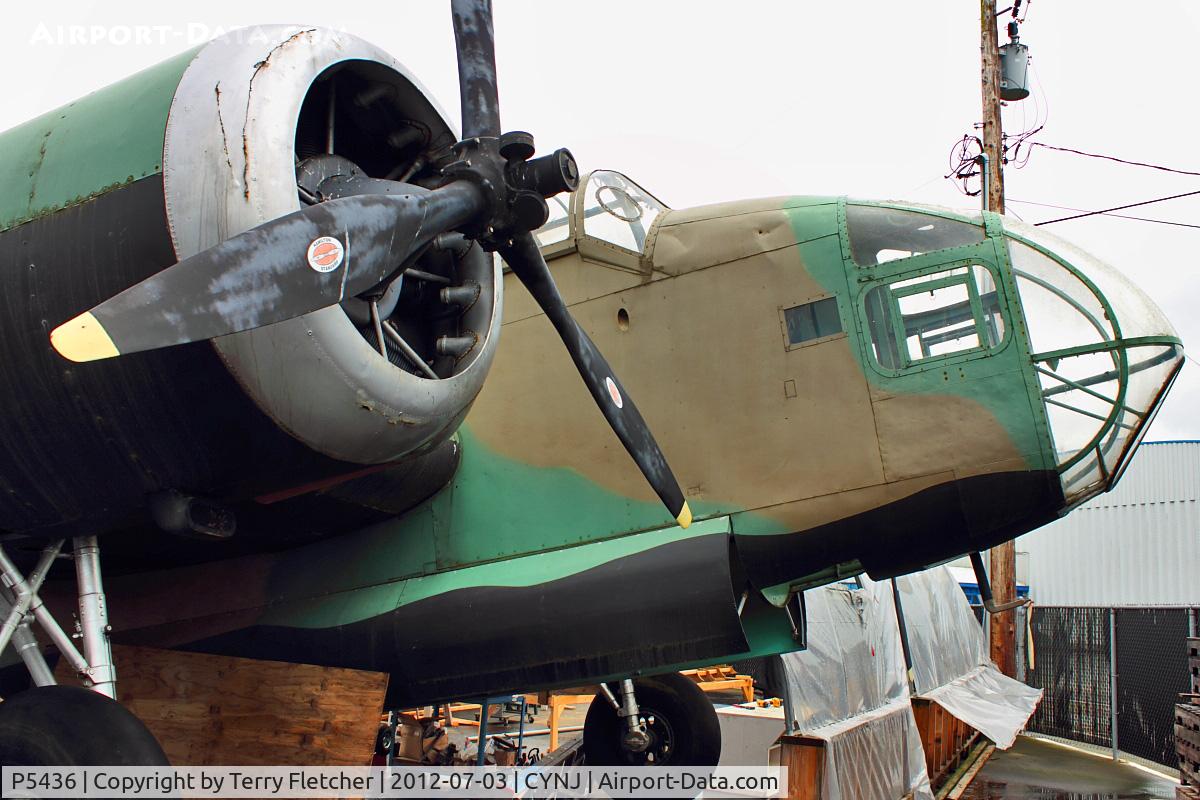 P5436, Handley Page Hampden Mk.1 C/N P5436, The only complete survivng  Handley Page Hampden Mk.1,  - c/n: P5436 at Langley BC Museum