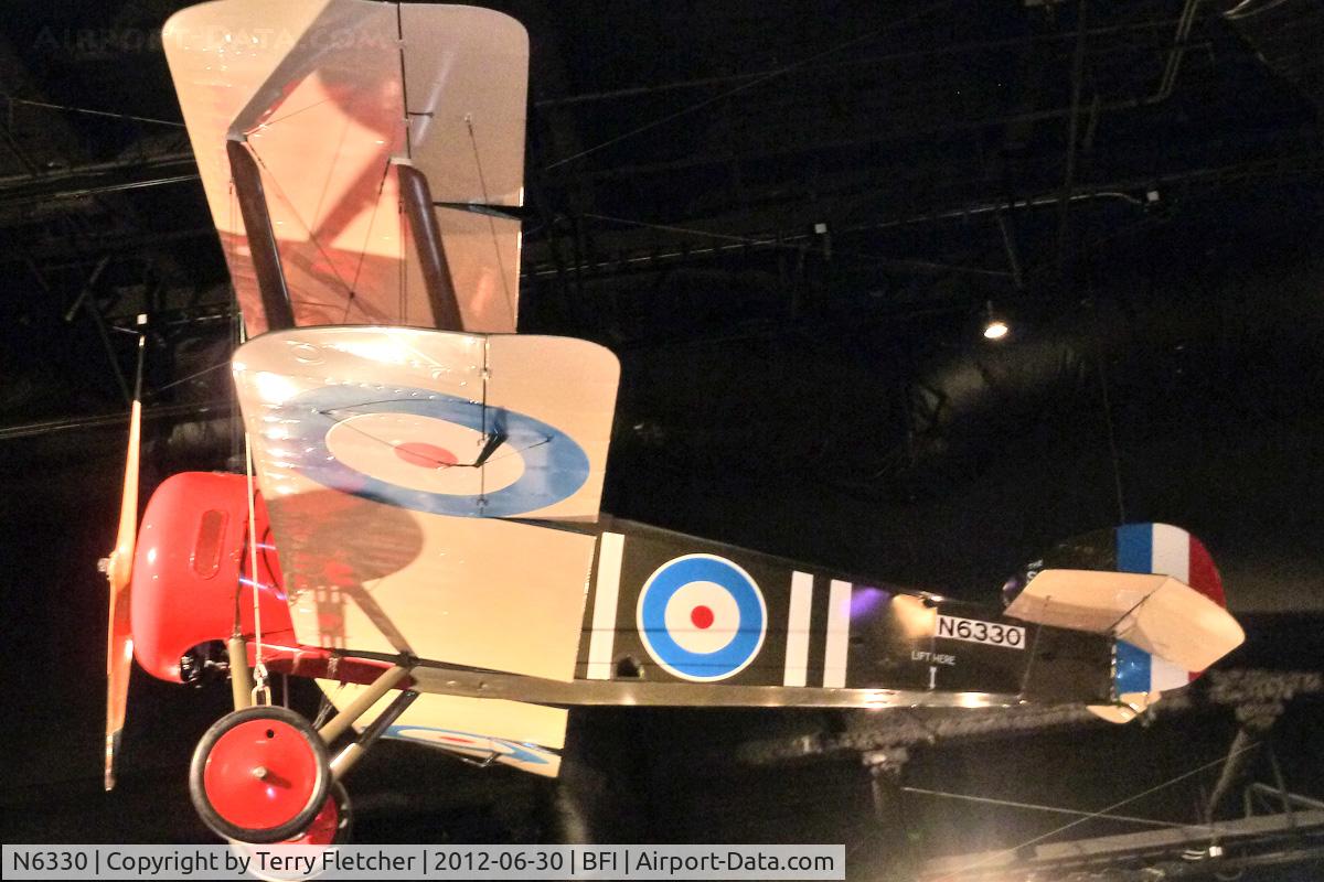 N6330, 1981 Sopwith F.1 Camel Replica C/N AA-105, 1981 Appleby James S SOPWITH CAMEL F1, c/n: AA-105 in Seattle Museum of Flight