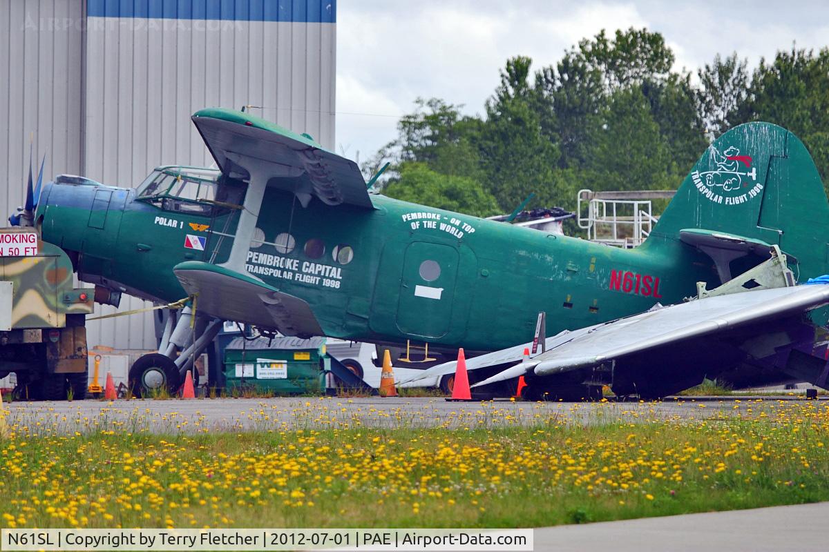 N61SL, 1977 Antonov An-2 C/N 1G17527, 1977 Antonov AN-2, c/n: 1G17527 at Museum of Flight Restoration Centre