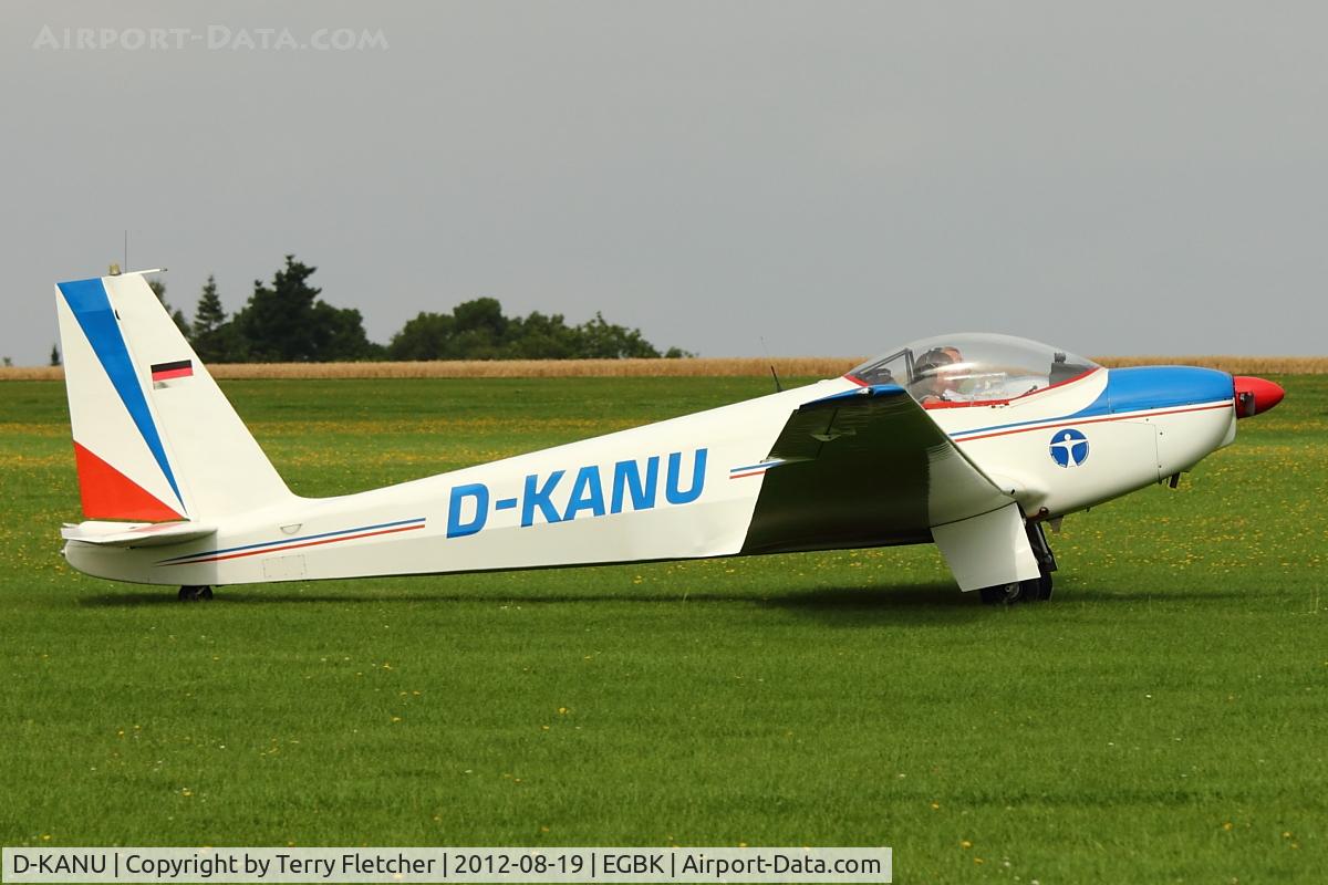 D-KANU, Schleicher ASK-16 C/N 16023, Schleicher ASK 16, c/n: 16023 at 2012 Sywell Airshow