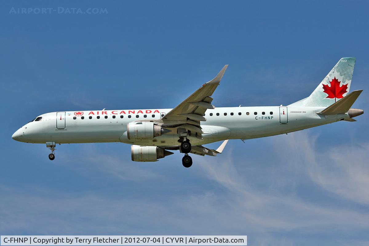 C-FHNP, 2007 Embraer 190AR (ERJ-190-100IGW) C/N 19000071, 2007 Embraer ERJ 190-100 IGW, c/n: 19000071