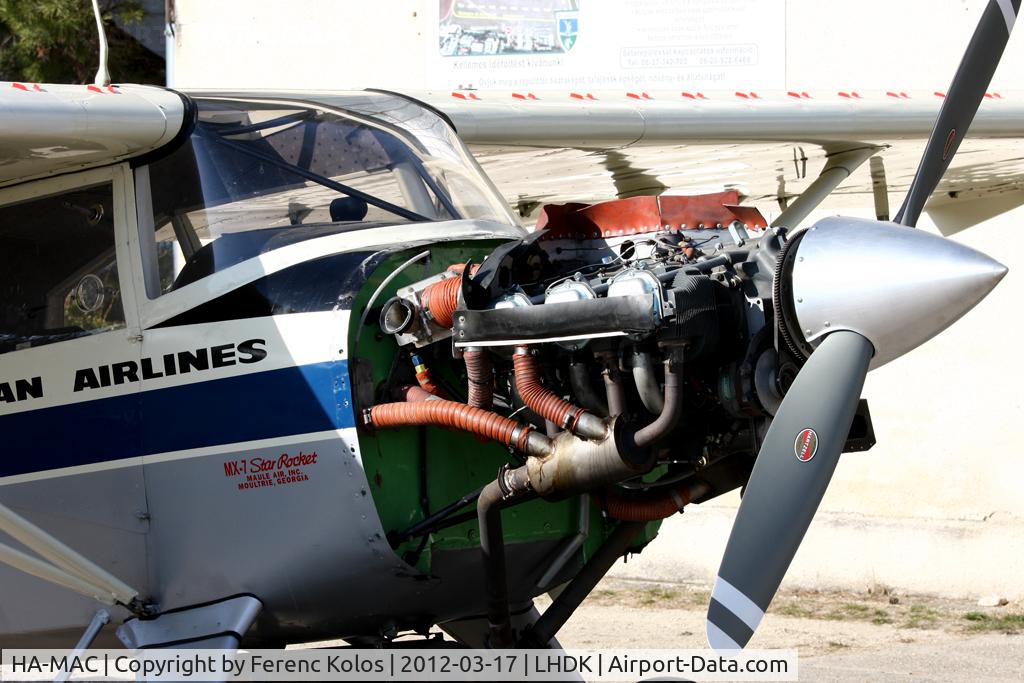 HA-MAC, Maule MX-7-235 Star Rocket C/N 10070C, Dunakeszi