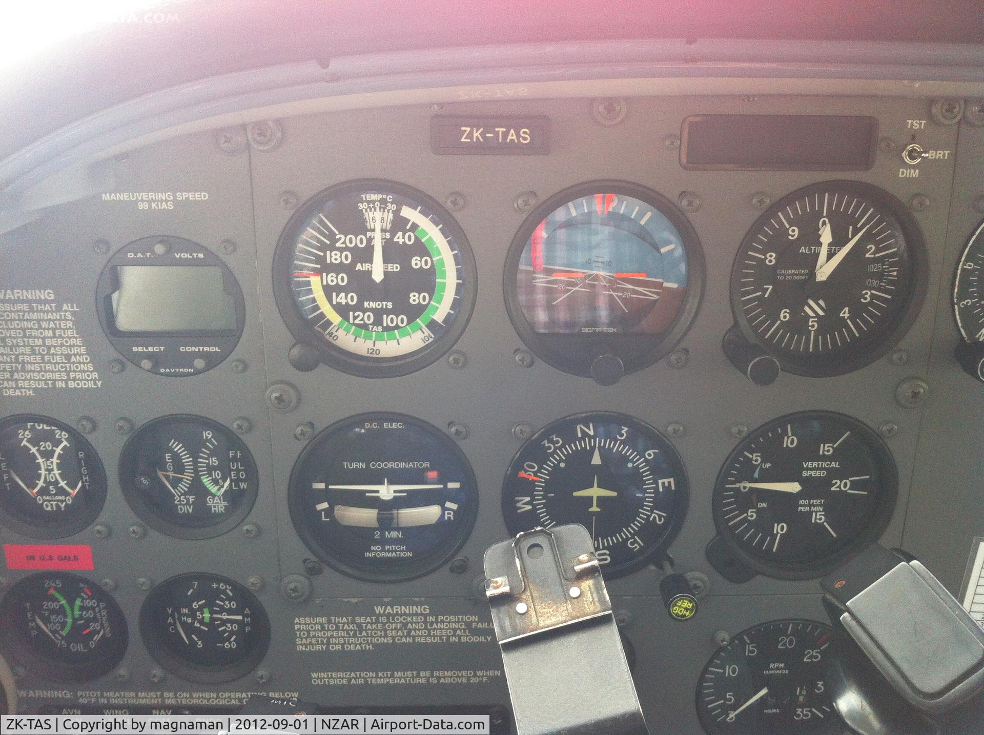 ZK-TAS, Cessna 172R C/N 17280630, on my 50th birthday lesson