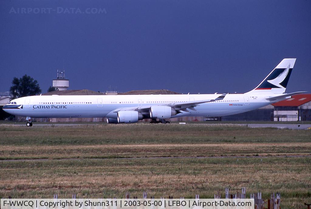 F-WWCQ, 2003 Airbus A340-642 C/N 475, C/n 0475 - To be B-HQC
