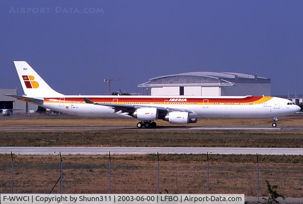 F-WWCI, 2003 Airbus A340-642 C/N 431, C/n 0431 - To be EC-INO