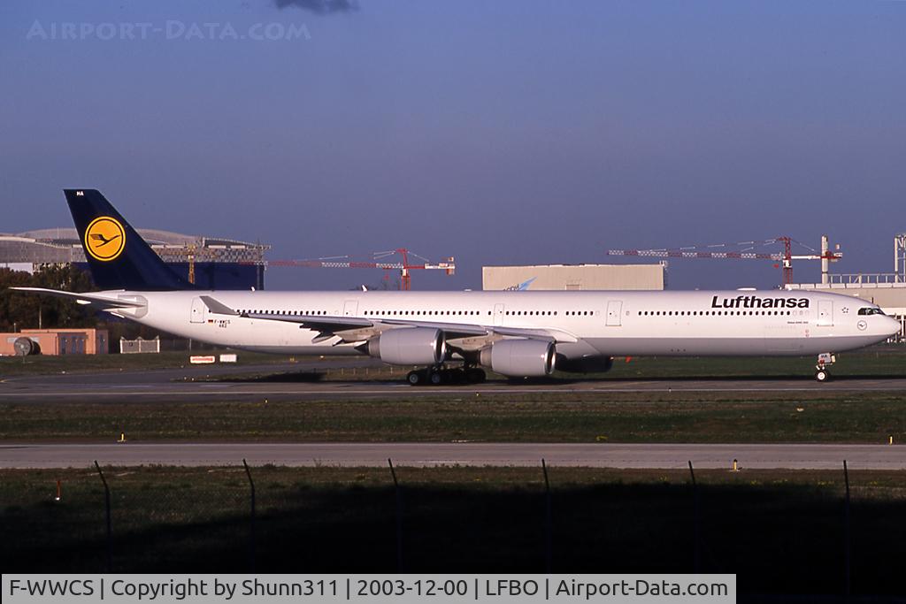 F-WWCS, 2003 Airbus A340-642 C/N 482, C/n 0482 - To be D-AIHA