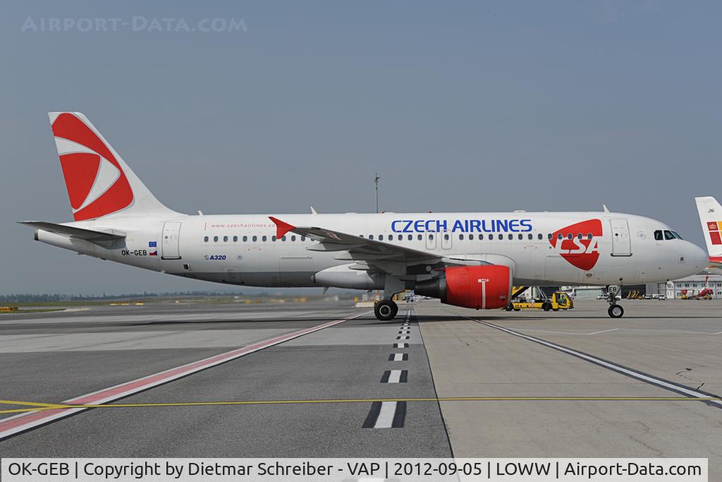 OK-GEB, 2001 Airbus A320-214 C/N 1450, CSA Airbus A320