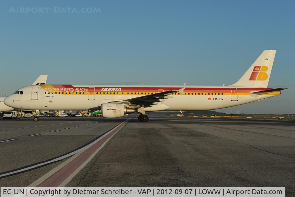 EC-IJN, 2002 Airbus A321-211 C/N 1836, Iberia Airbus 321