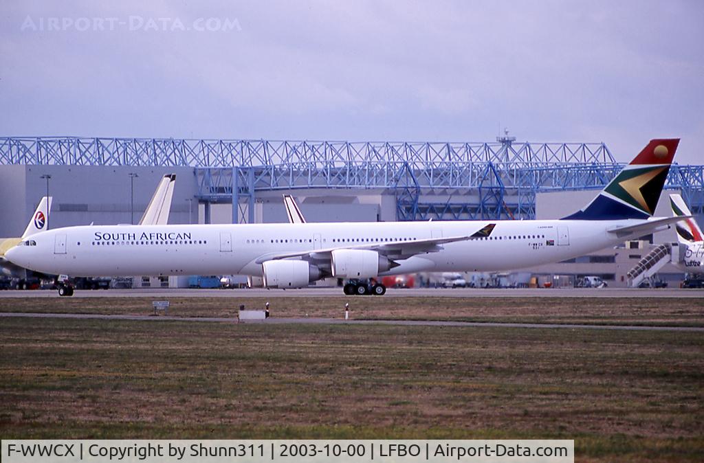 F-WWCX, 2003 Airbus A340-642 C/N 531, C/n 0531 - To be ZS-SND