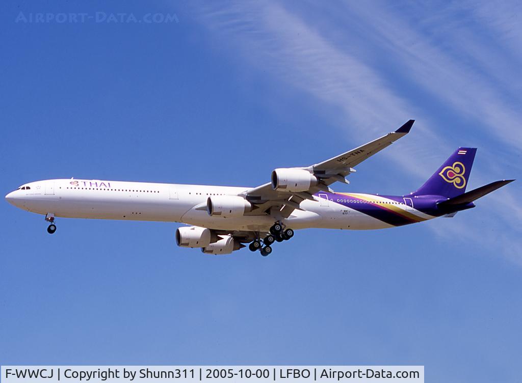 F-WWCJ, 2005 Airbus A340-642 C/N 677, C/n 0677 - To be HS-TNA