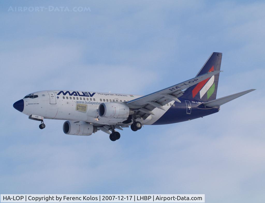 HA-LOP, 2004 Boeing 737-7Q8 C/N 29354, Ferihegy
