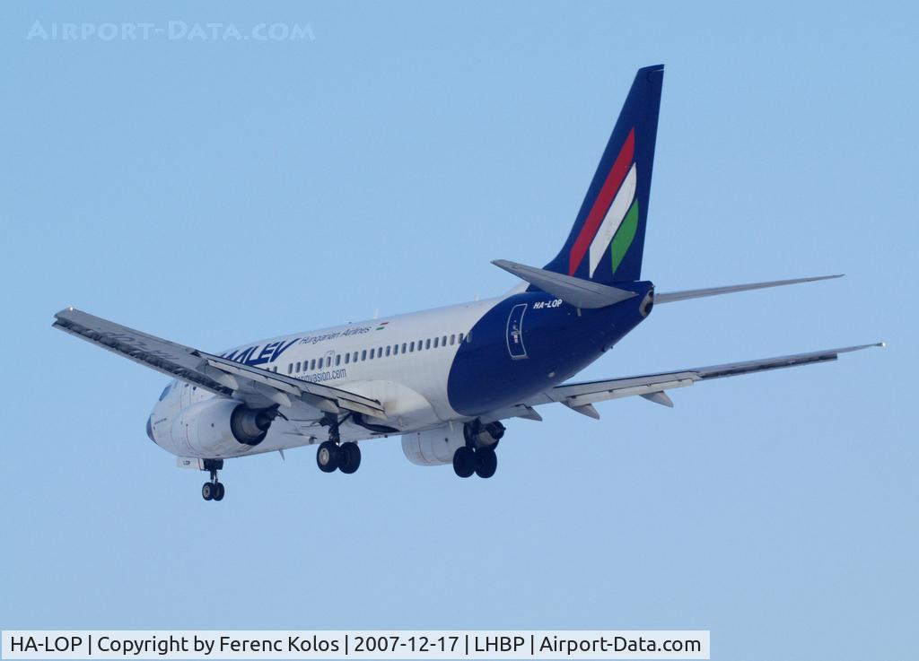 HA-LOP, 2004 Boeing 737-7Q8 C/N 29354, Ferihegy