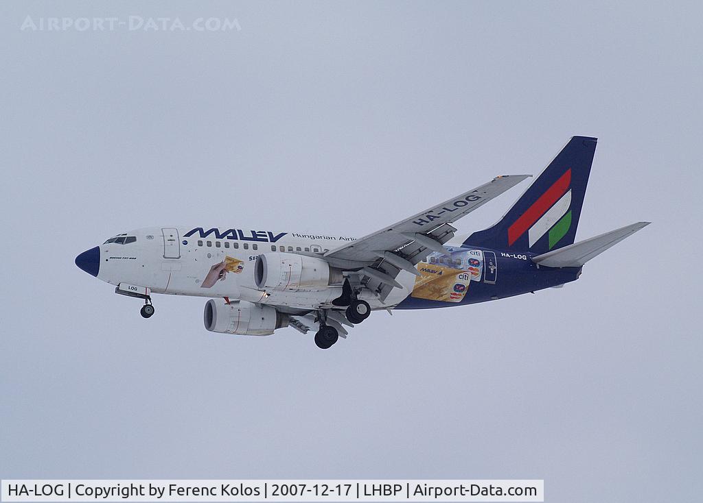 HA-LOG, 2004 Boeing 737-6Q8 C/N 28261, Ferihegy