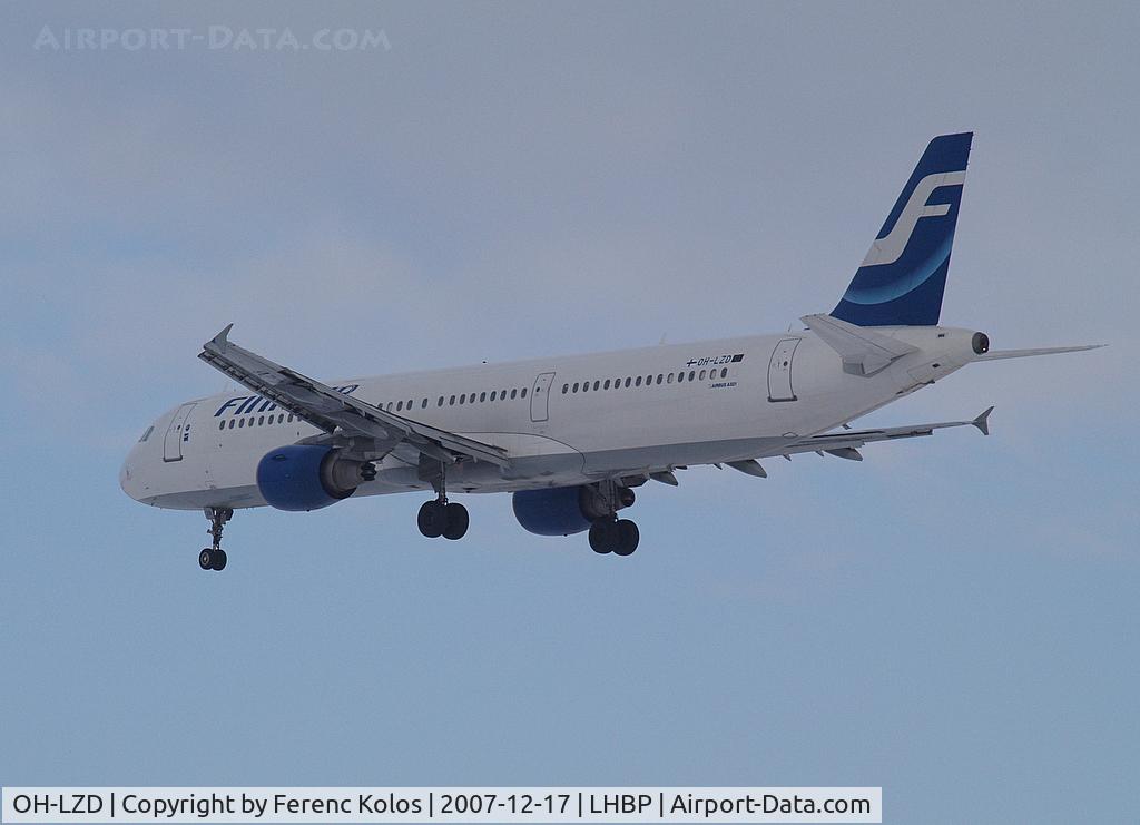 OH-LZD, 2000 Airbus A321-211 C/N 1241, Ferihegy