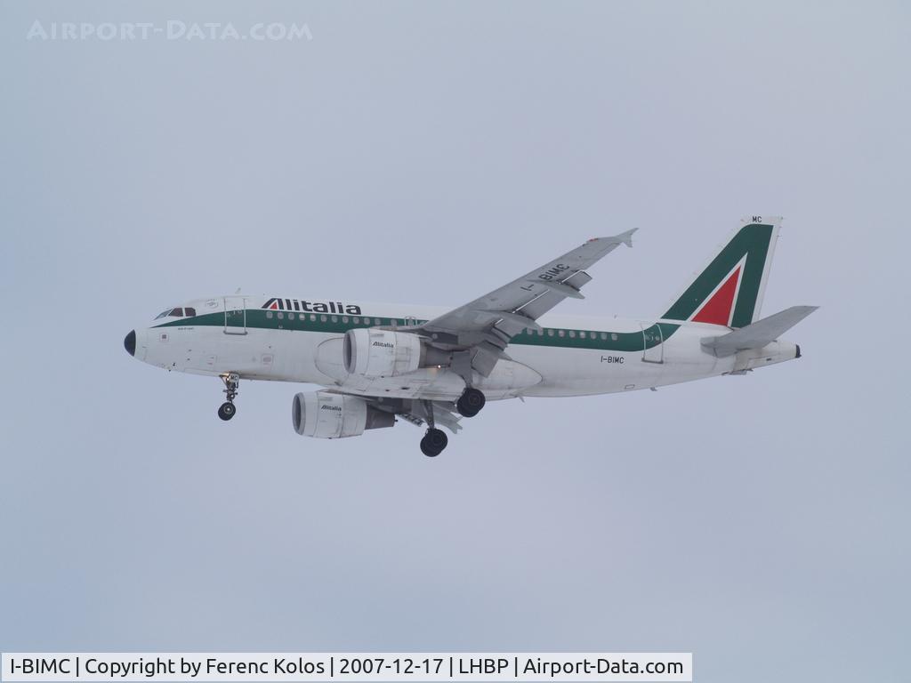 I-BIMC, 2003 Airbus A319-112 C/N 2057, Ferihegy