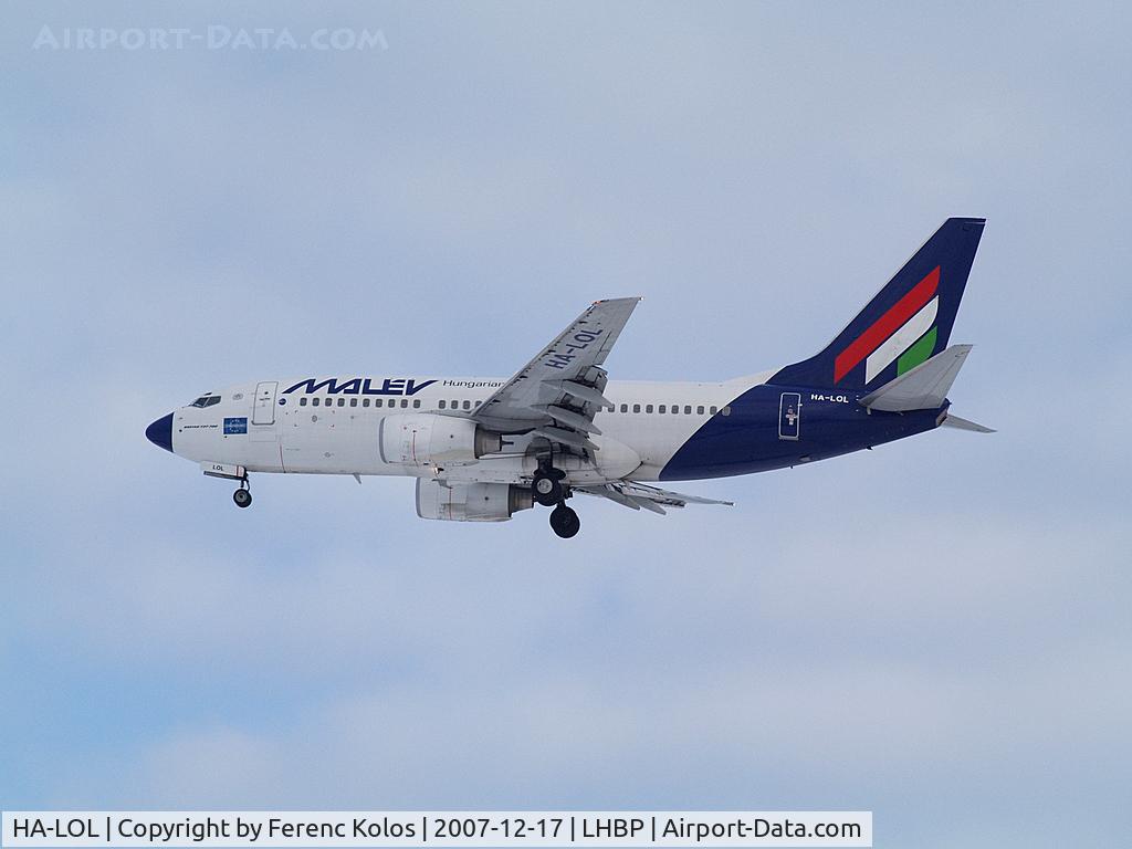 HA-LOL, 2004 Boeing 737-7Q8 C/N 29352, Ferihegy