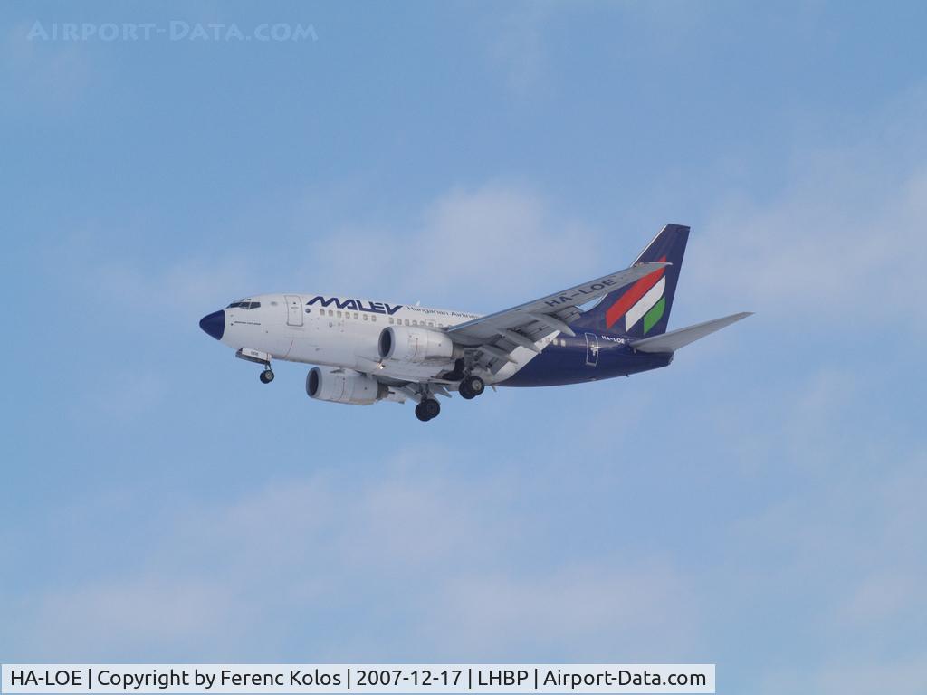 HA-LOE, 2003 Boeing 737-6Q8 C/N 28260, Ferihegy
