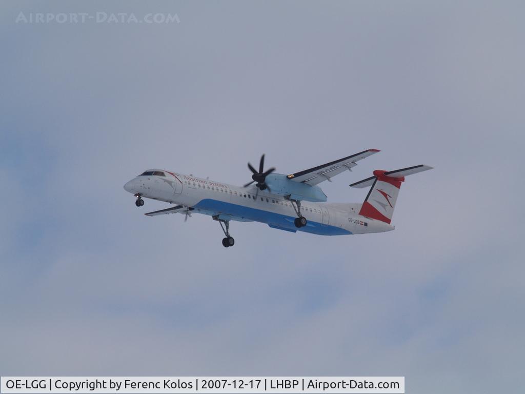 OE-LGG, 2002 De Havilland Canada DHC-8-402Q Dash 8 C/N 4074, Ferihegy