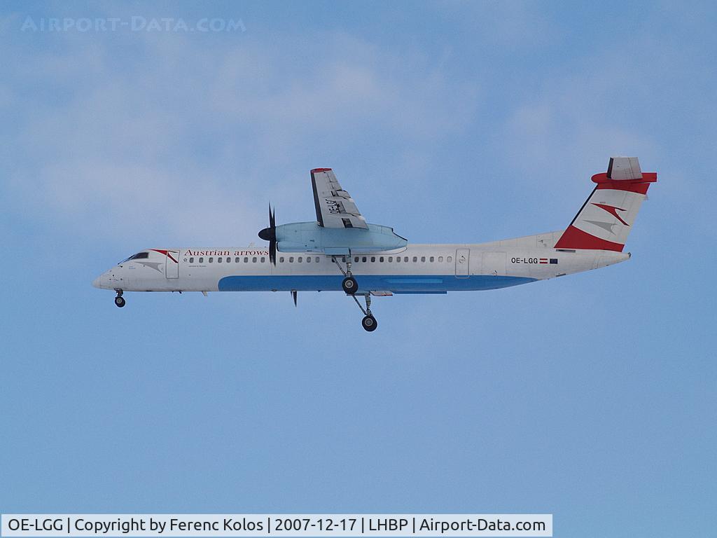OE-LGG, 2002 De Havilland Canada DHC-8-402Q Dash 8 C/N 4074, Ferihegy