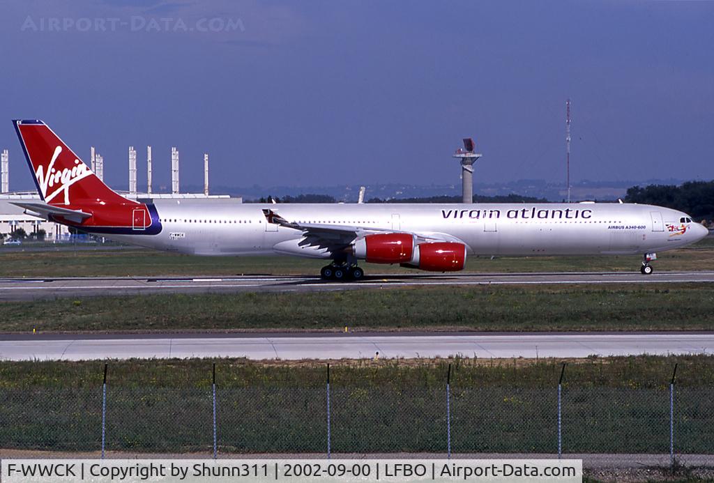 F-WWCK, 2002 Airbus A340-642 C/N 391, C/n 0391 - To be G-VMEG