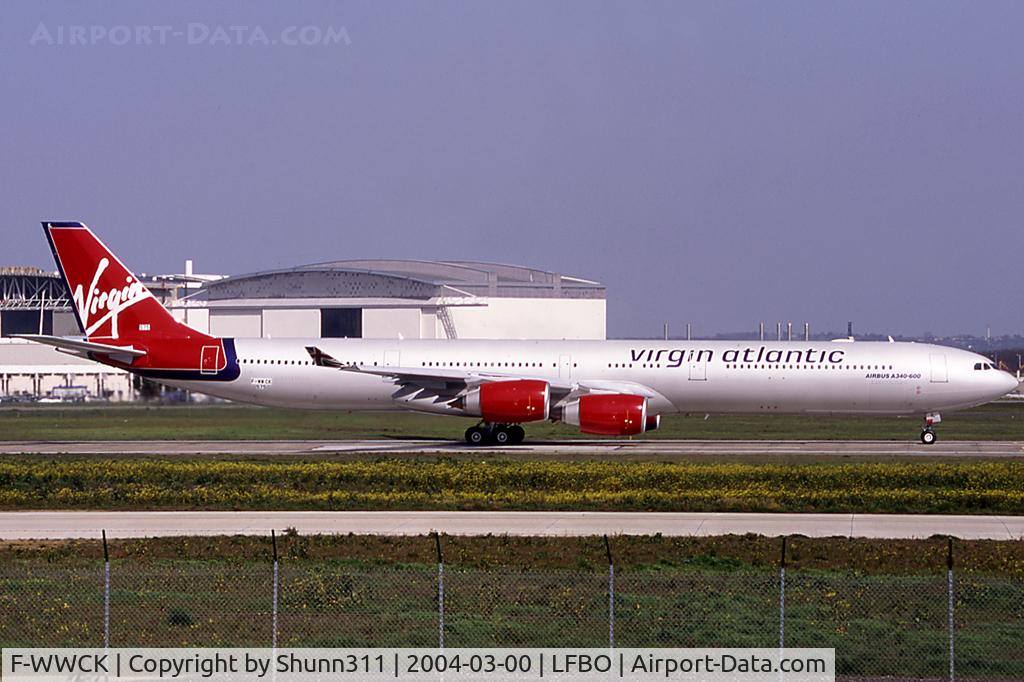 F-WWCK, 2004 Airbus A340-642 C/N 575, C/n 0575 - To be G-VEIL