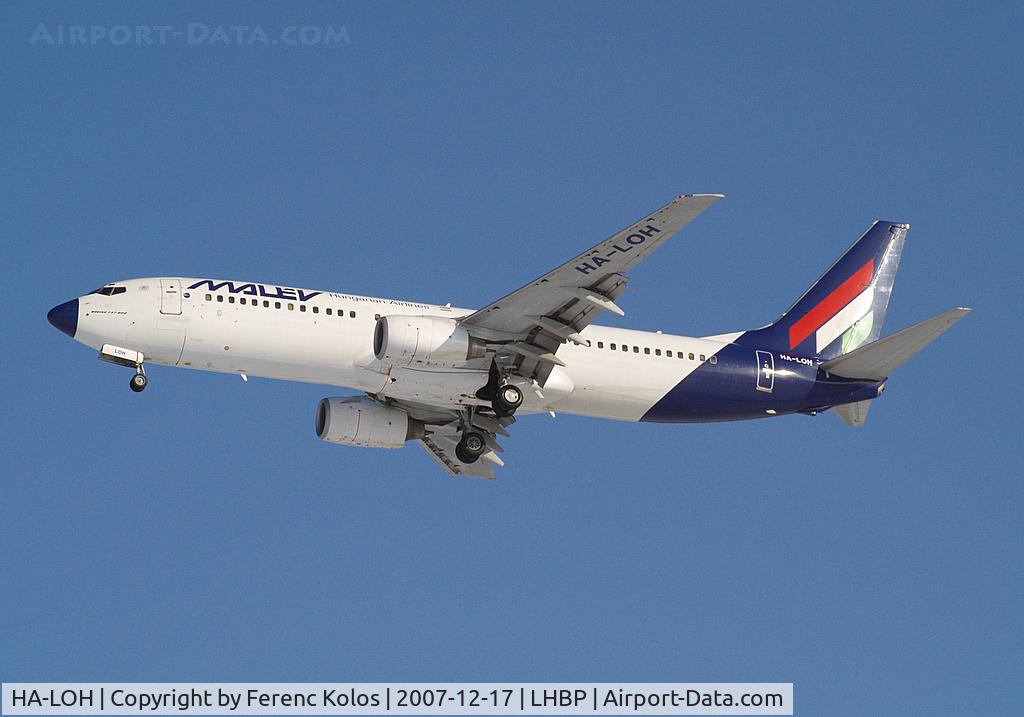 HA-LOH, 2004 Boeing 737-8Q8 C/N 30667, Ferihegy