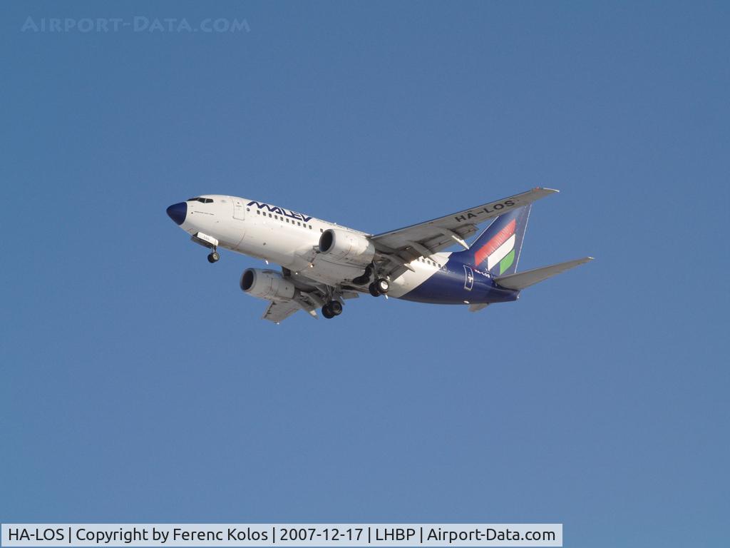 HA-LOS, 2005 Boeing 737-7Q8 C/N 29359, Ferihegy