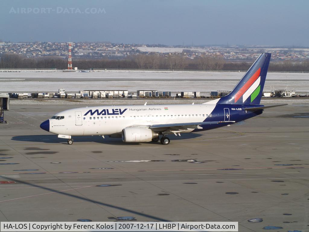 HA-LOS, 2005 Boeing 737-7Q8 C/N 29359, Ferihegy