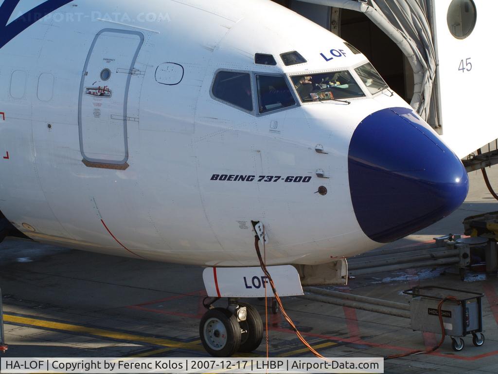 HA-LOF, 2003 Boeing 737-6Q8 C/N 29348, Ferihegy