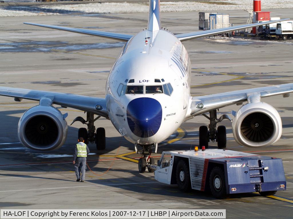 HA-LOF, 2003 Boeing 737-6Q8 C/N 29348, Ferihegy
