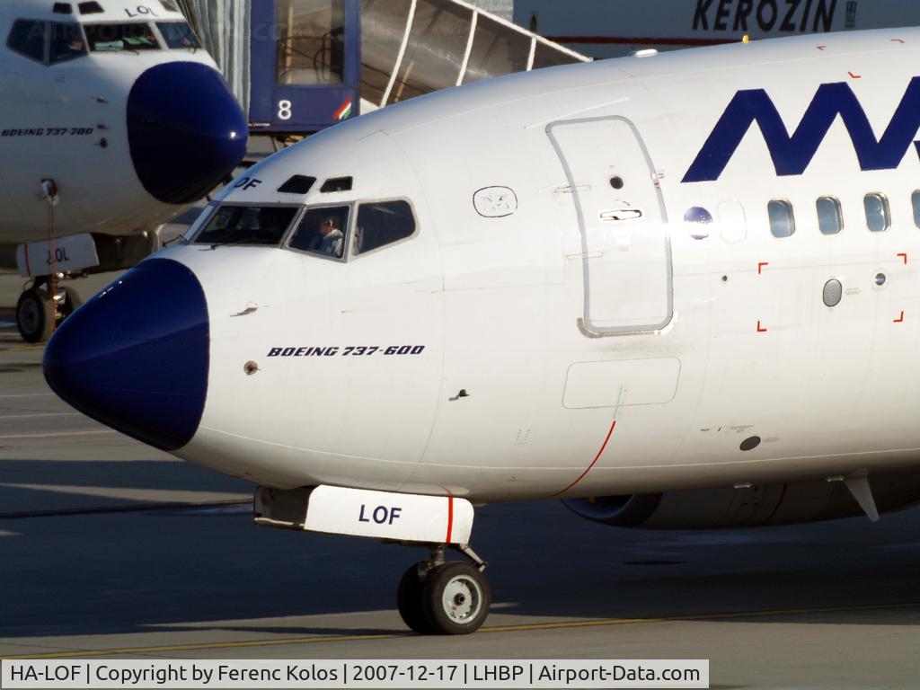 HA-LOF, 2003 Boeing 737-6Q8 C/N 29348, Ferihegy