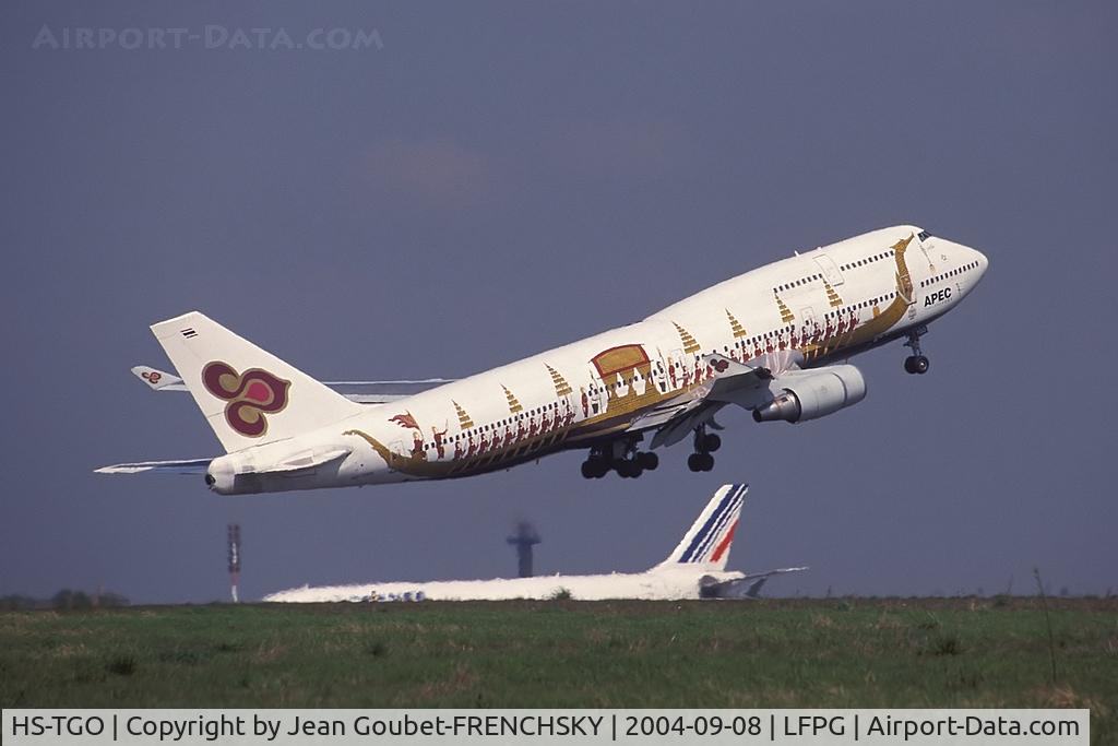 HS-TGO, 1993 Boeing 747-4D7 C/N 26609, THA [TG] Thai Airways International