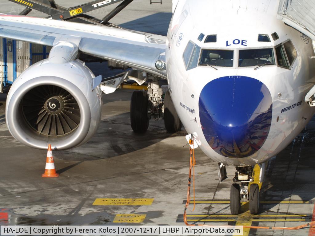 HA-LOE, 2003 Boeing 737-6Q8 C/N 28260, Ferihegy